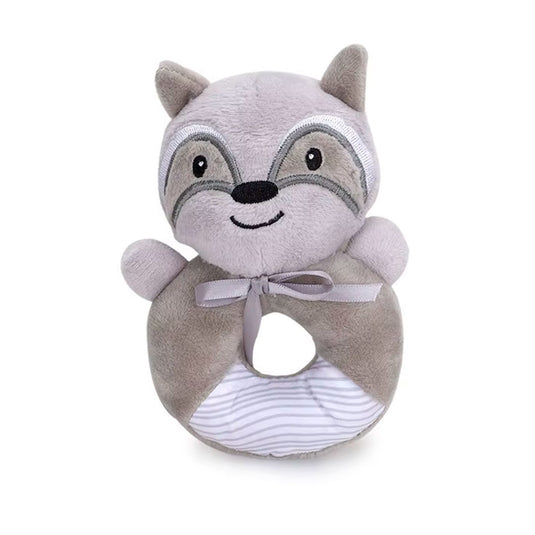 Sonajero de peluche chillón para bebé, ideal para recién nacido por su pequeño tamaño, dvertidos diseños de animales, de fácil agarre para tu bebé