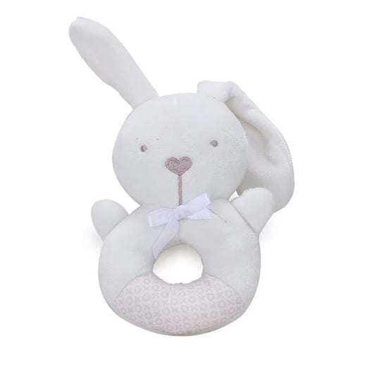 Sonajero de peluche chillón para bebé, ideal para recién nacido por su pequeño tamaño, dvertidos diseños de animales, de fácil agarre para tu bebé - Cocco Semana 2026