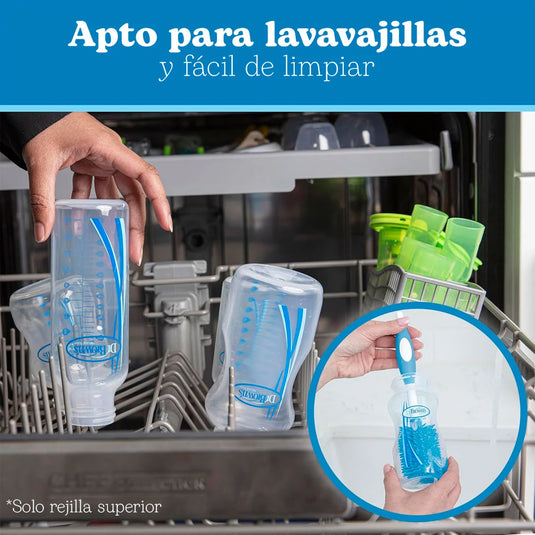 Tetero 5oz Natural Flow® Anti-Colic Options+™ - Dr Brown's