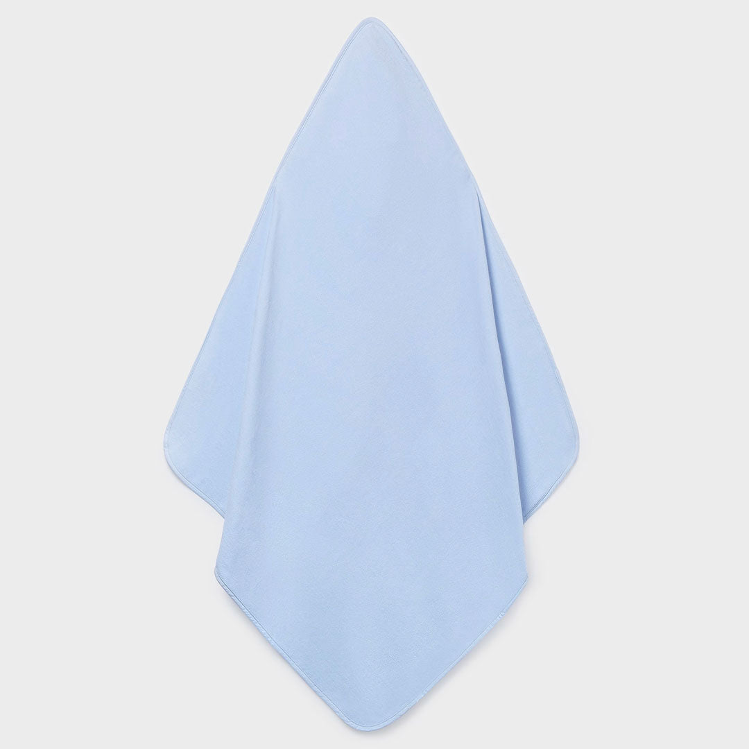 Toalla con capucha 100% algodón para bebé, tipo capa de diseño envolvente con la que podrás secar y abrigar a tu bebé, con diseños divertidos, gran suavidad al contacto con la piel - Mayoral