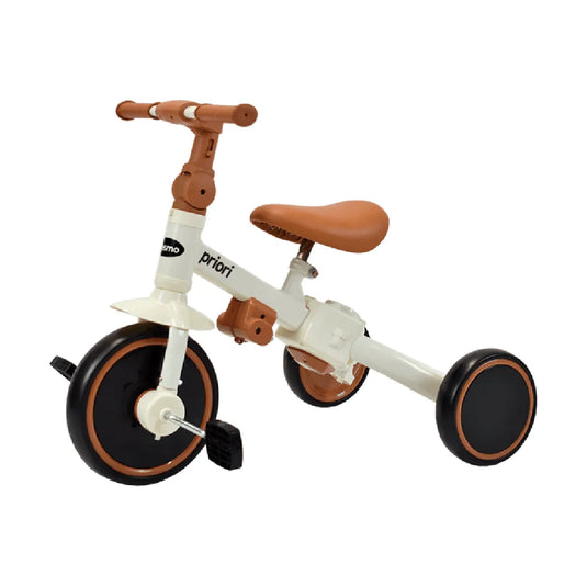 Triciclo paseador 4 en 1 Cosmos para niño, con manillar de empuje ajustable, resistente y fácil de transportar - Priori