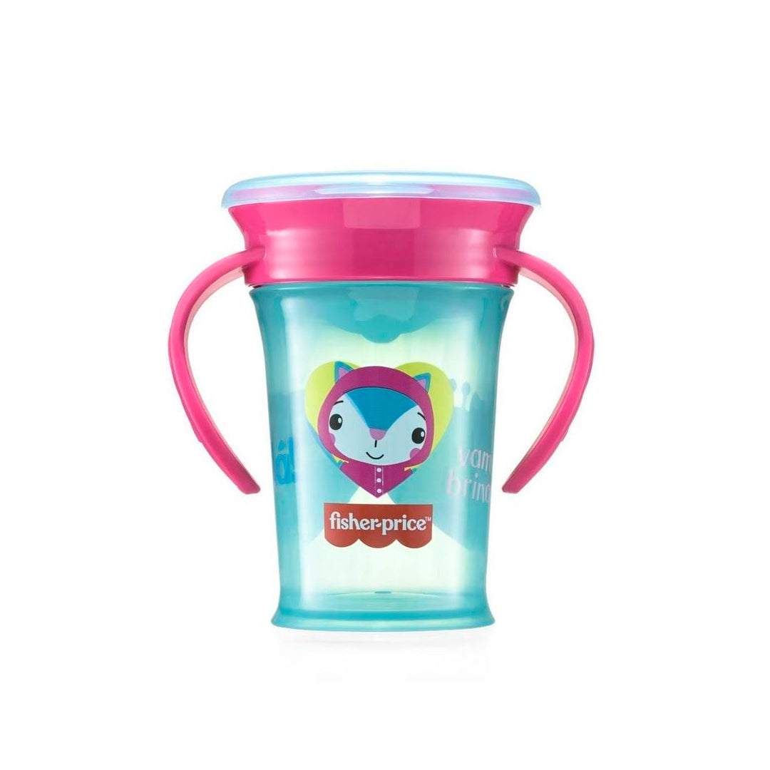 Vaso de entrenamiento 360° First Moments - Fisher Price Rosa