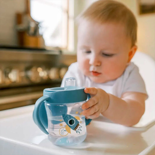Vaso tetero de entrenamiento con agarraderas - Dr Brown's