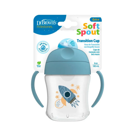 Vaso tetero de entrenamiento con agarraderas - Dr Brown's