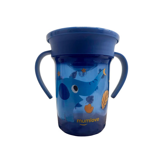 Vaso estampado 360° antiderrames con agarraderas - Mumlove