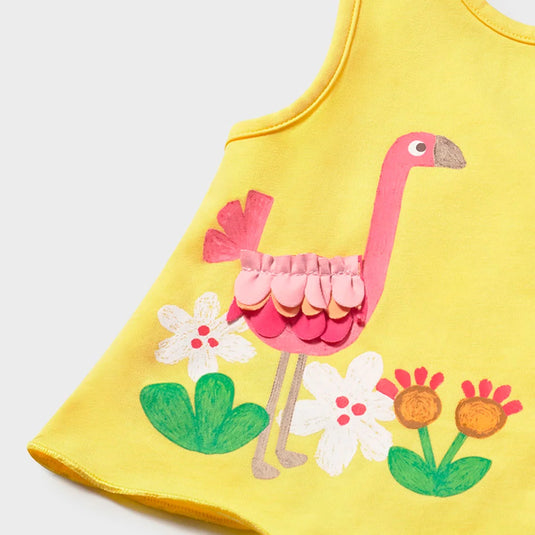 Vestido de baño 3pz con bolero diseño estampado - Mayoral