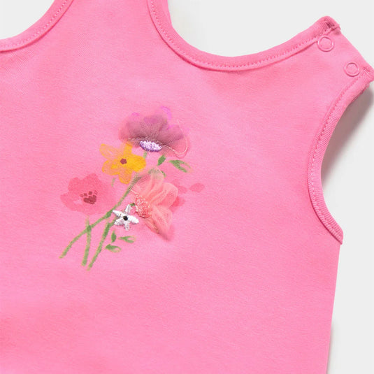 Vestido de baño con gorrito y calzón a juego - Mayoral