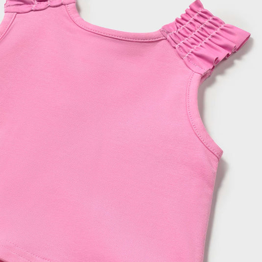 Vestido de baño Palomita rosa con heladitos para bebé, set de baño de 3pz con gorrito para protección solar, divertido diseño y color vibrante - Mayoral