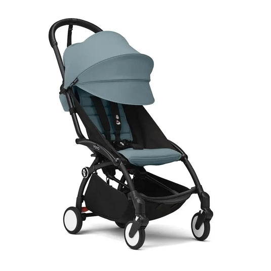 Coche de paseo Stokke YOYO3 desde los 6 meses, ultraligero y plegable en un instante, con capota anti-UV y arnés de 5 puntos, hasta los 4 años - Stokke