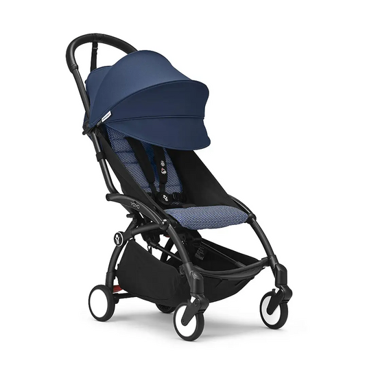 Coche de paseo Stokke YOYO3 desde los 6 meses, ultraligero y plegable en un instante, con capota anti-UV y arnés de 5 puntos, hasta los 4 años - Stokke