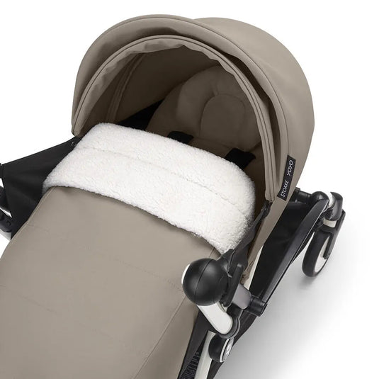 Coche de paseo Stokke YOYO3 Combo con moisés para recién nacido + asiento convertible, chasis de aluminio ultraligero y arnés de 5 puntos, desde el nacimiento hasta los 4 años - Stokke