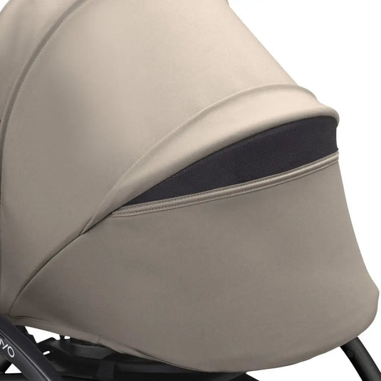 Coche de paseo Stokke YOYO3 Combo con moisés para recién nacido + asiento convertible, chasis de aluminio ultraligero y arnés de 5 puntos, desde el nacimiento hasta los 4 años - Stokke
