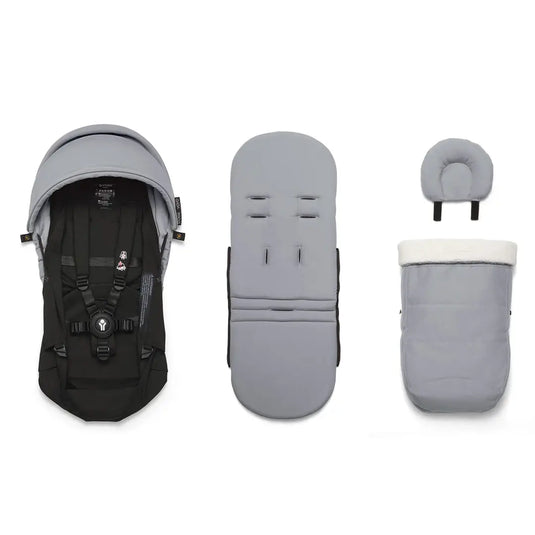 Pack moisés recién nacido 0+ para coche YOYO3, con arnés de 5 puntos y capota anti-UV, desde el nacimiento hasta los 9 kg - Stokke