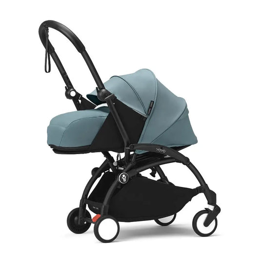 Pack moisés recién nacido 0+ para coche YOYO3, con arnés de 5 puntos y capota anti-UV, desde el nacimiento hasta los 9 kg - Stokke