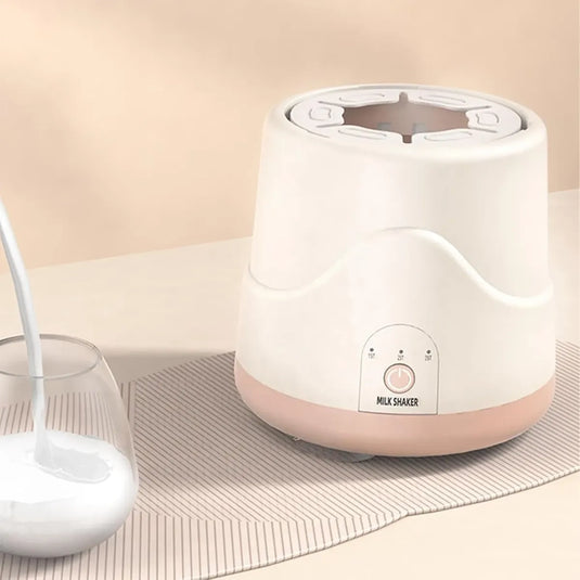 Agitadora de teteros automática USB, mezcla sin grumos ni espuma