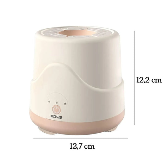 Agitadora de teteros automática USB, mezcla sin grumos ni espuma