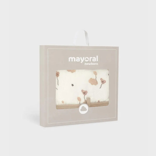 Bata de baño con capucha de osito para bebé - Mayoral