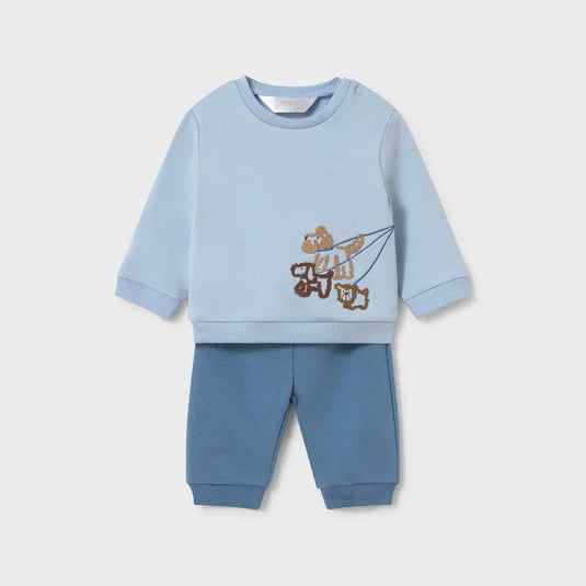 Conjunto 2pz sudadera y pantalón Cielo - Mayoral