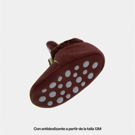 Zapatitos gamuza Cozy World - Edición Limitada, color Cranberry - Kings & Rebels