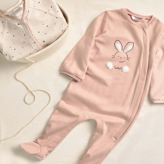 Pijama en punto interlock para recién nacida - Mayoral