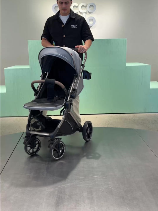Coche estilo paseador v6600 con barra rotable - Kidilo