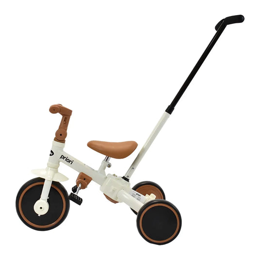 Triciclo paseador 4 en 1 para niño, con manillar de empuje ajustable, resistente y fácil de transportar - Priori