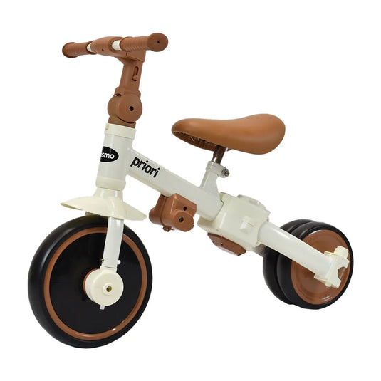 Triciclo paseador 4 en 1 para niño, con manillar de empuje ajustable, resistente y fácil de transportar - Priori