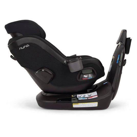Silla de carro convertible giratoria 360° REVV para bebé, de uso a contramarcha y a favor de la marcha, con arnés de 5 puntos, protección lateral y 10 posiciones de reclinación - Nuna