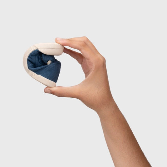 Tenis de lona 100% algodón con doble cierre en velcro para bebé - Igor