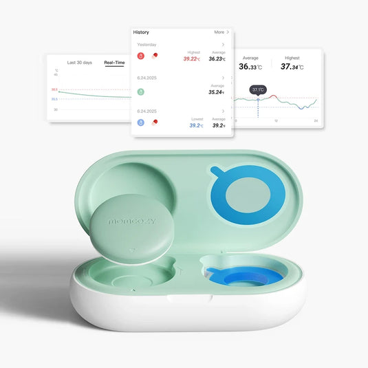 Termómetro digital wearable para bebé - Momcozy
