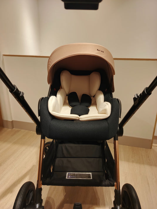 Coche moisés Z1 3en1 con portabebés y pañalera, con posiciones ajustables, de fácil plegado, pañalera a juego con el coche, hecho en material resistente con detalles de lujo - Kidilo