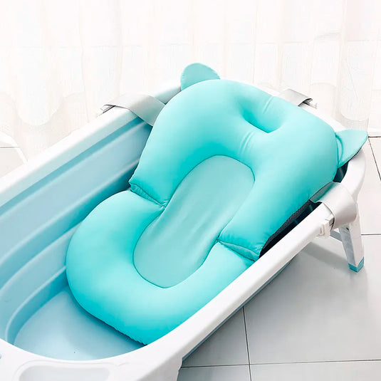 Almohadilla de bañera para bebé, antideslizante, de secado rápido