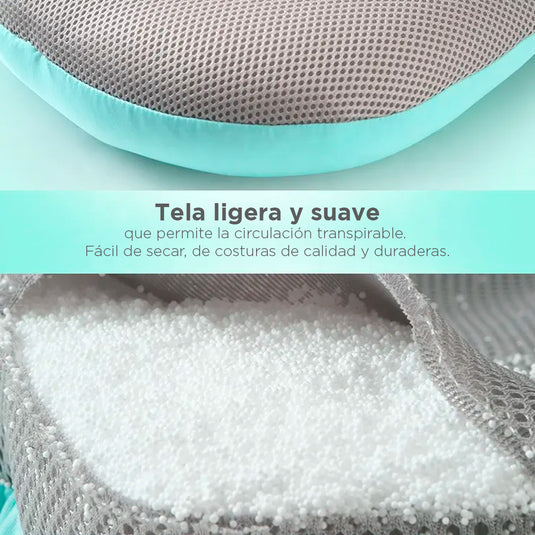 Almohadilla de bañera para bebé, antideslizante, de secado rápido