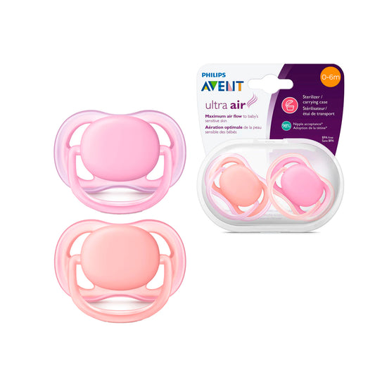 Chupas AVENT x2 Ultra Air (niña 0-6)