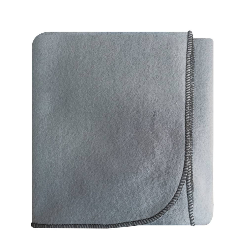 Manta antialérgica para bebé, 100% en poliéster y diseño unisex, mantilla para bebés- Toral Gris