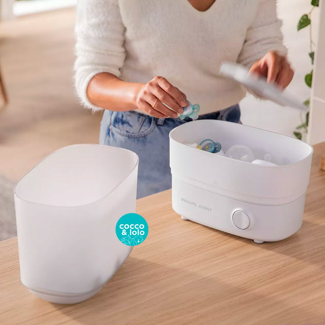 Esterilizador eléctrico con capacidad para 6 teteros - Philips Avent